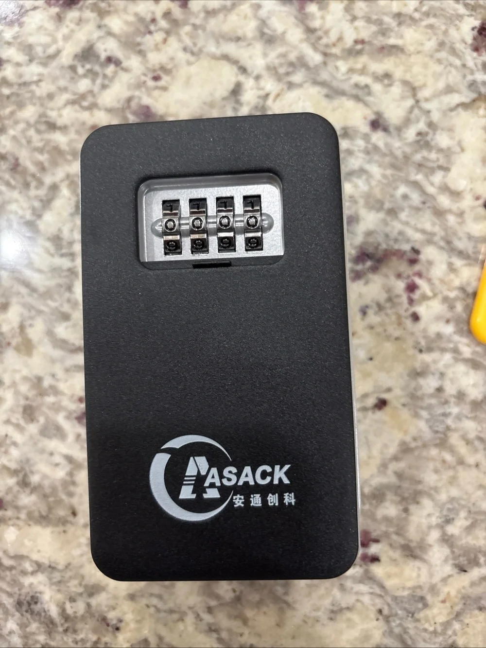 Black Combination Key Lock Box - Secure Home Storage